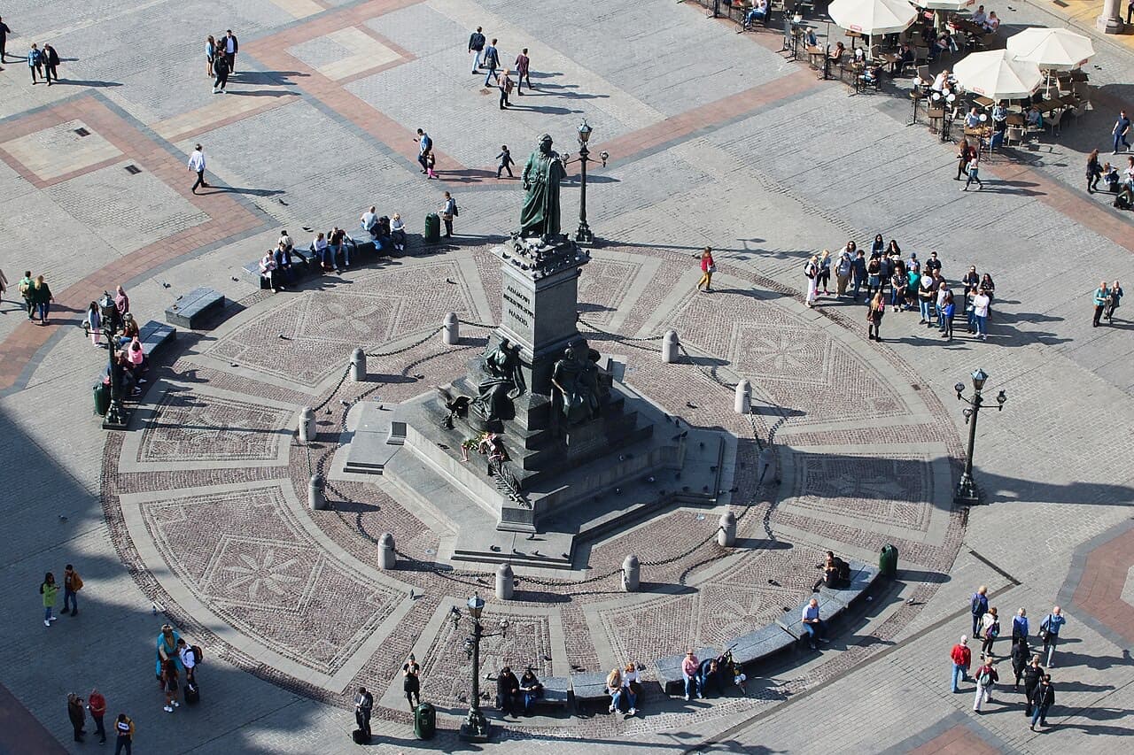 Adam Mickiewicz Monument, Krakow