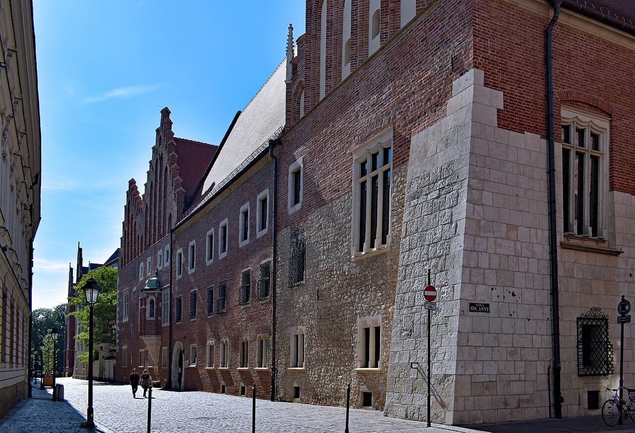 Collegium Maius courtyard, Krakow