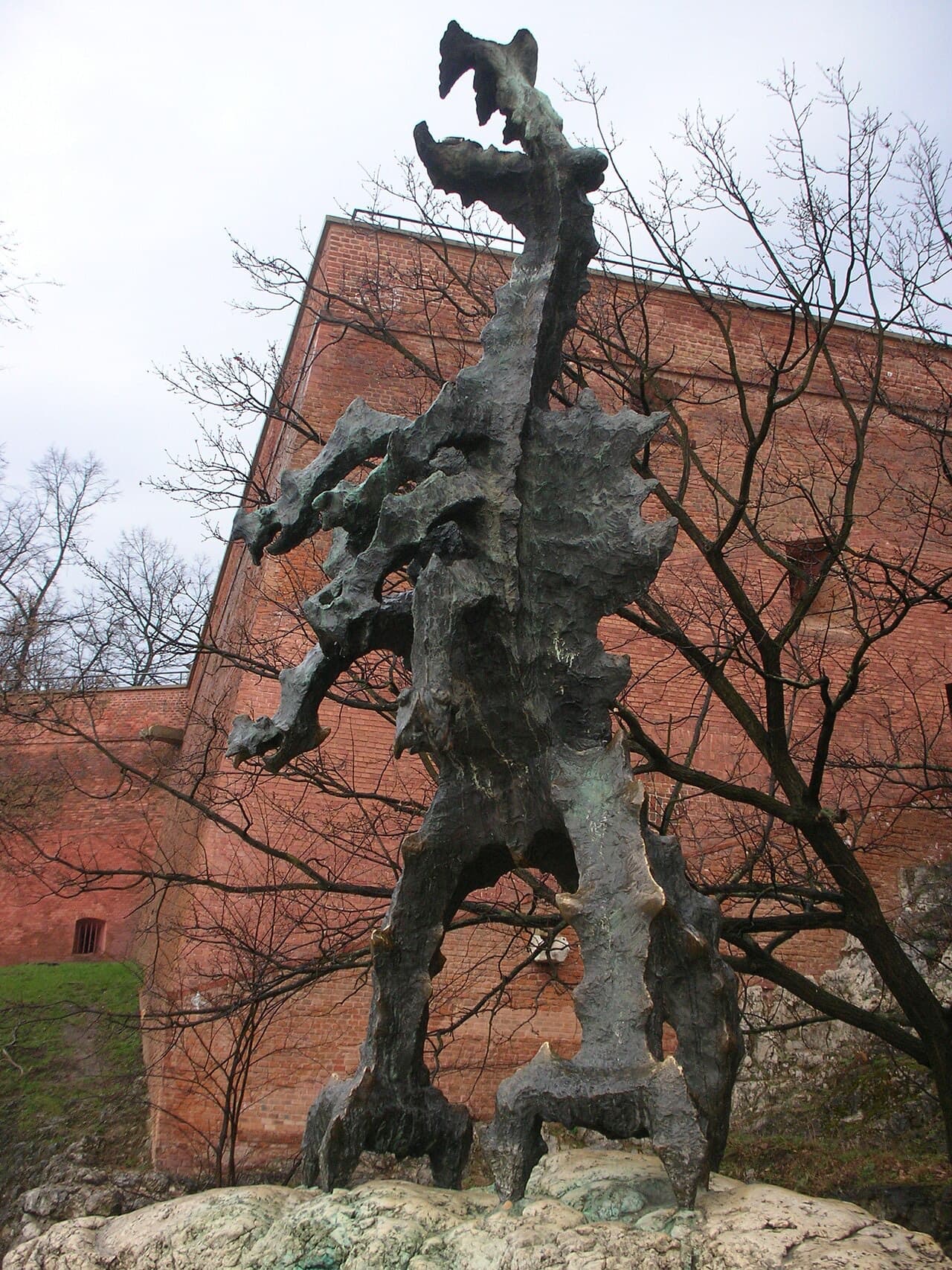 Wawel Dragon Statue, Krakow