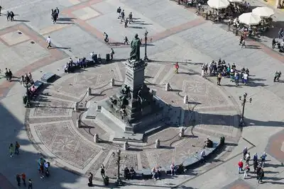 Adam Mickiewicz Monument, Krakow