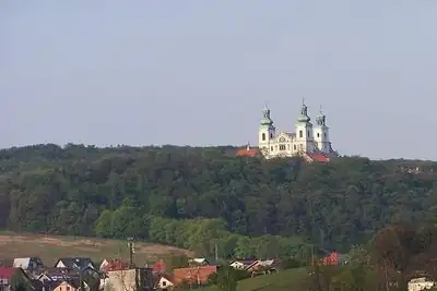 Las Wolski forest with the Camaldolese monastery at Bielany, Krakow