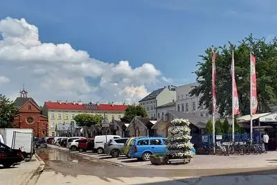 Rynek Kleparski, home of the Stary Kleparz market, Krakow